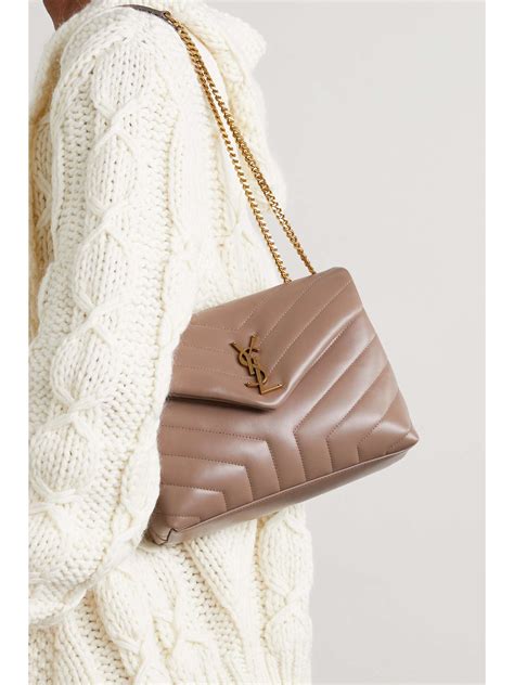 ysl taupe loulou|LOULOU SMALL IN QUILTED LEATHER .